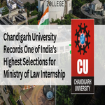 Chandigarh University Records One of Indias Highest Selections for Ministry of Law Internship